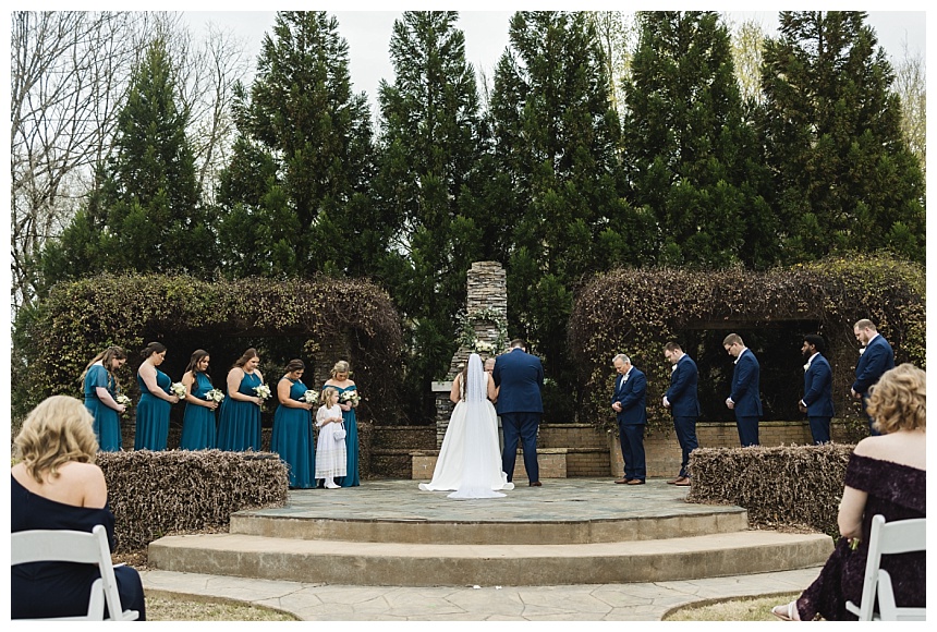 march outdoor ceremony
